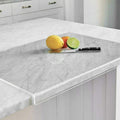 Clear Acrylic Cutting Board with Counter Lip Non-Slip Feet and Polished Edges - Image 1