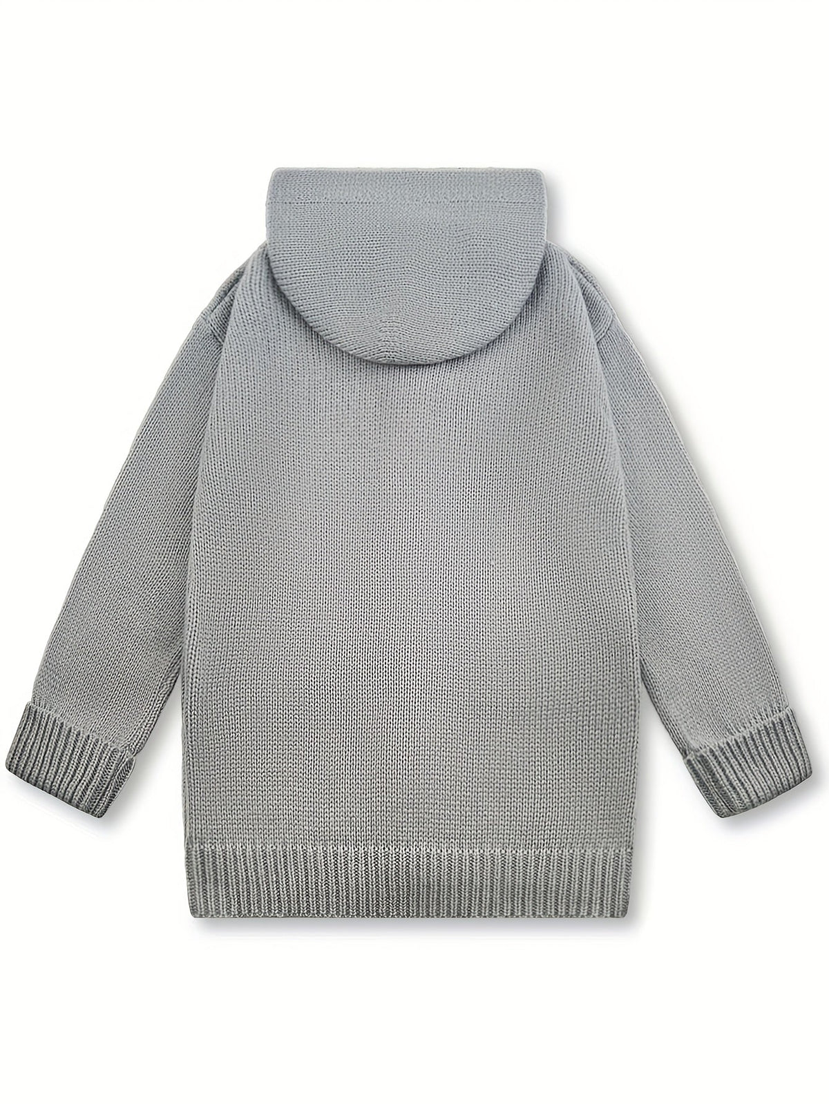 Women's Hooded Chunky Knit Cardigan