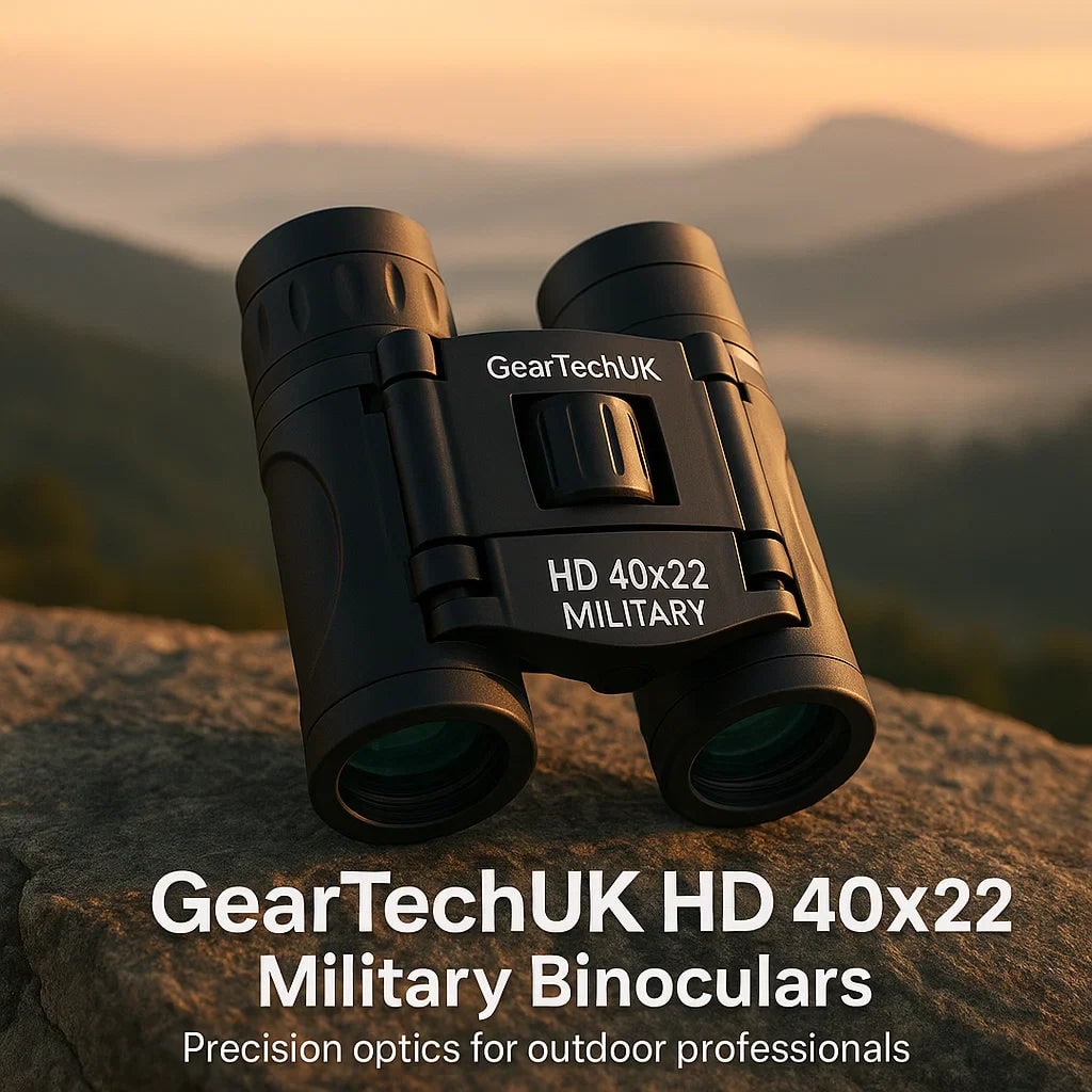 Compact Folding Binoculars 40x22 with Wide Field View and Water Resistant - Image 2