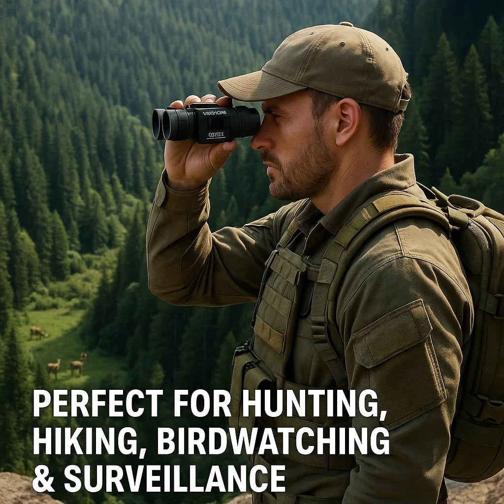 Compact Folding Binoculars 40x22 with Wide Field View and Water Resistant - Image 3