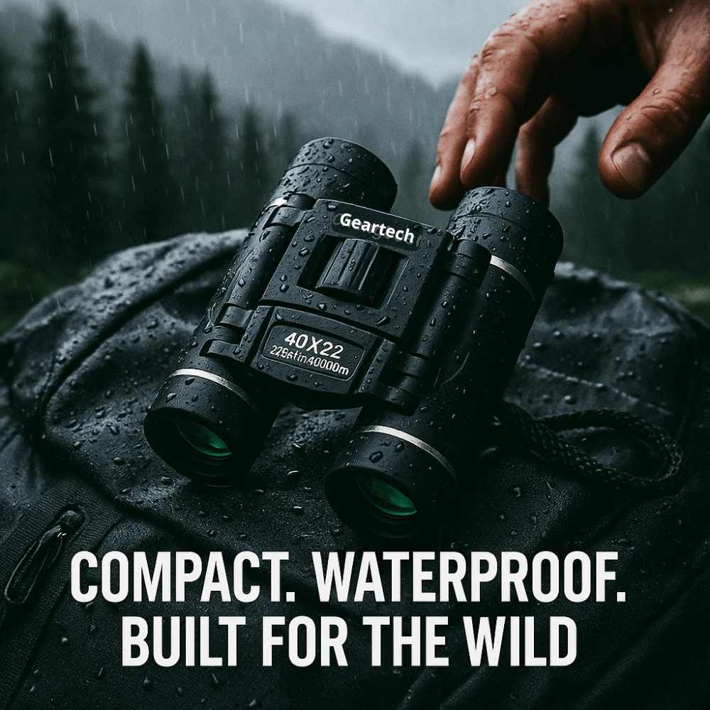 Compact Folding Binoculars 40x22 with Wide Field View and Water Resistant - Image 4