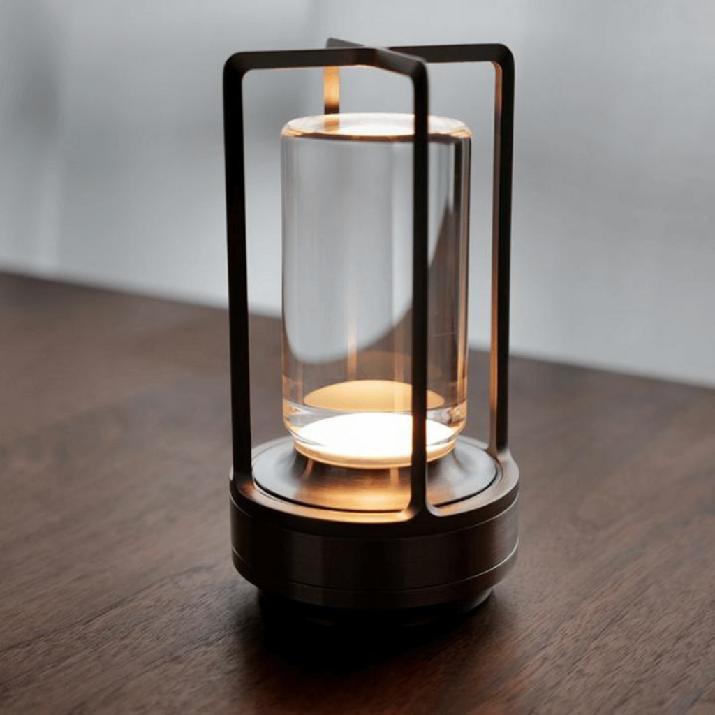 Cordless Rechargeable LED Table Lamp with Portable Lantern Design and Touch Control - Image 1