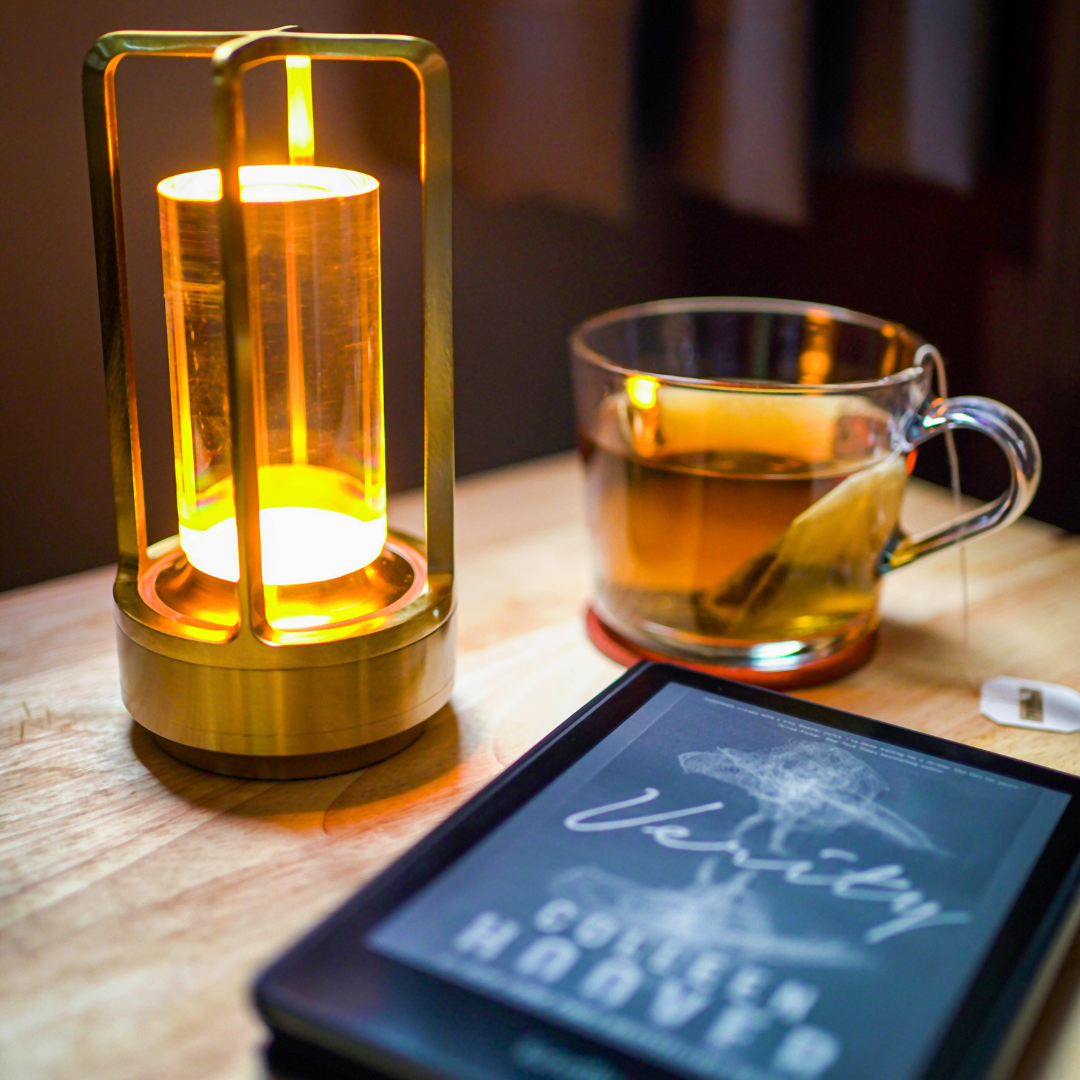 Cordless Rechargeable LED Table Lamp with Portable Lantern Design and Touch Control - Image 5