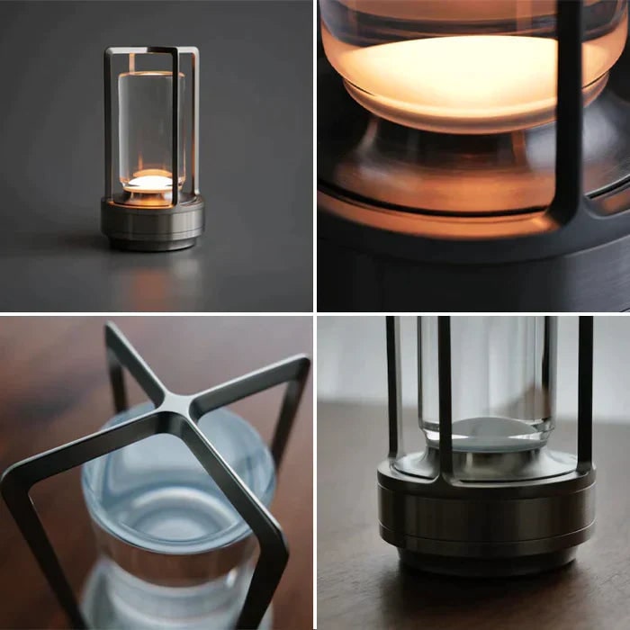 Cordless Rechargeable LED Table Lamp with Portable Lantern Design and Touch Control - Image 7