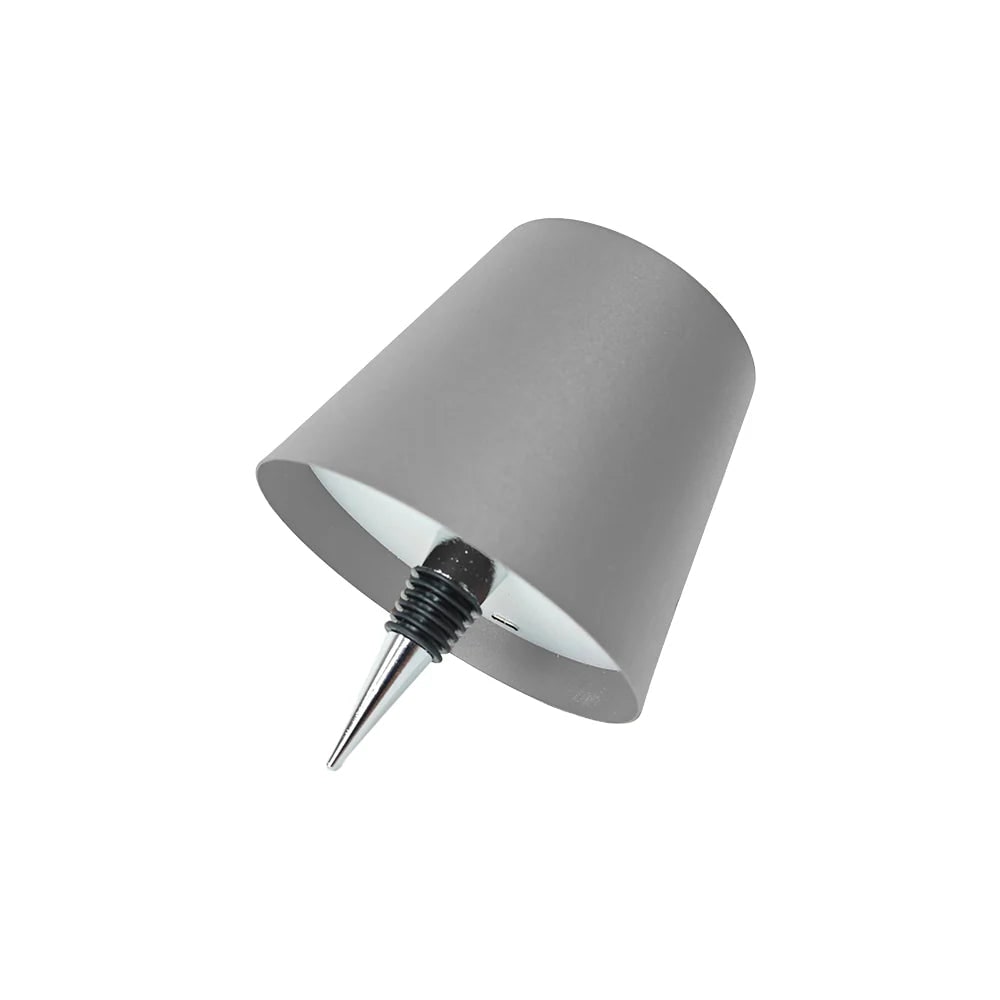 Cordless Rechargeable Table Lamp with Bottle Stopper Base and Dimmable LED Light - Image 24