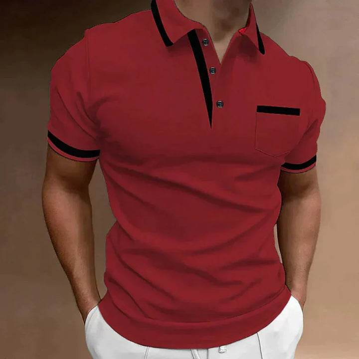 Mateusz | Men's Elegant Polo Shirt