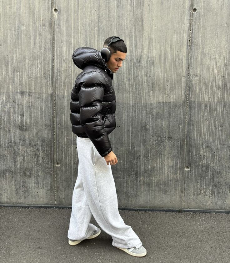 Men's Hooded Puffer Jacket