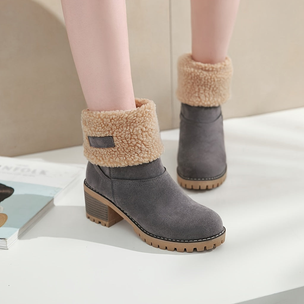 Women's Cuffed Ankle Boots