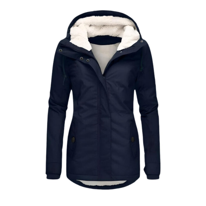 Women's Hooded Parka with Sherpa Lining