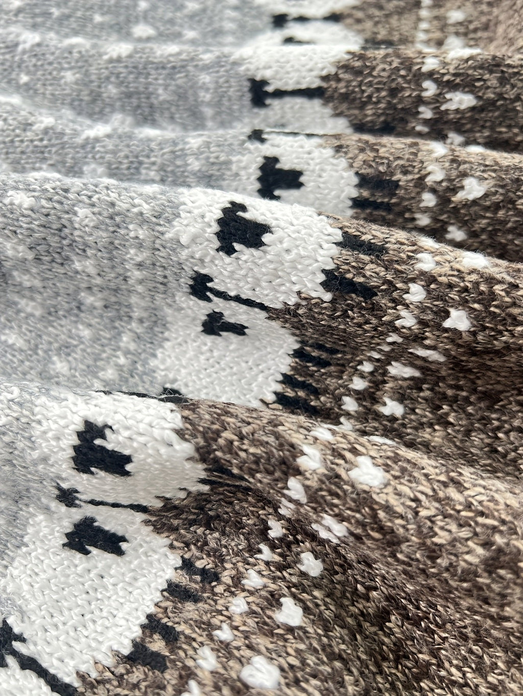 Women's Chunky Knit Jacquard Jumper