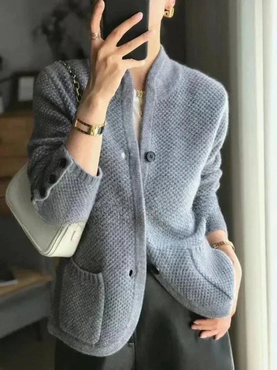 Women's Cashmere Wool Cardigan
