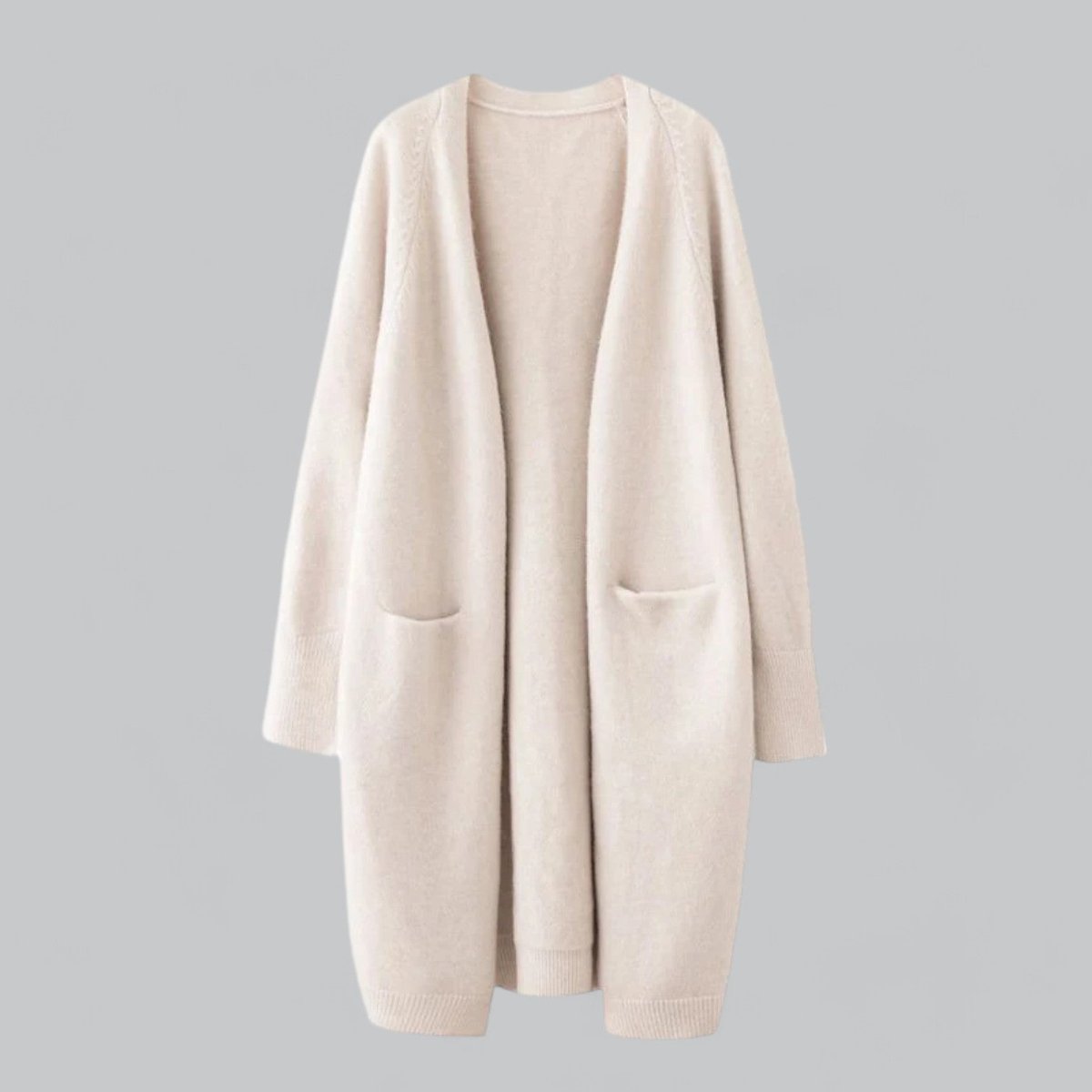 Women's Long Oversized Cashmere Cardigan