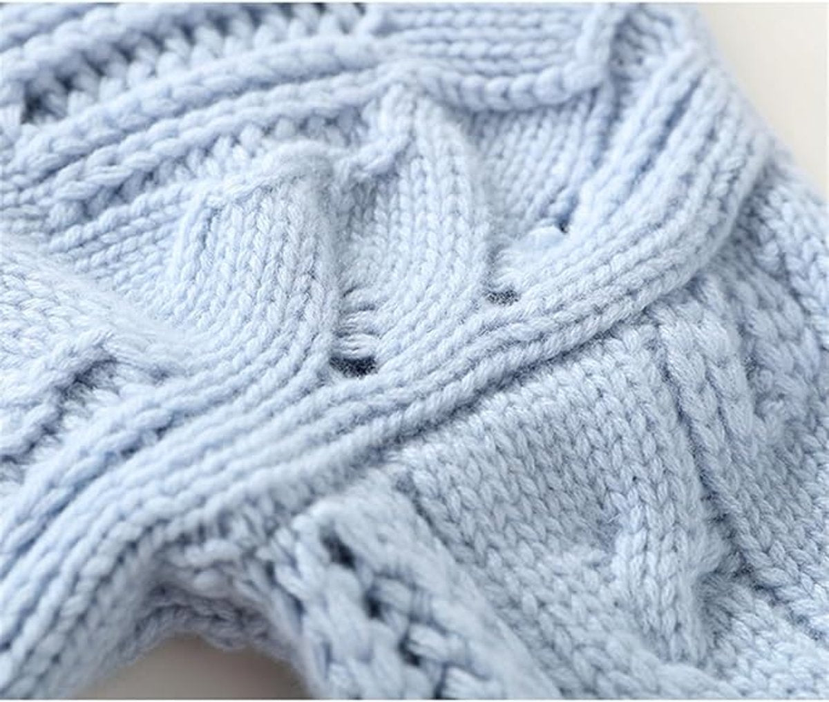 Pull ample en maille torsadée pour femme