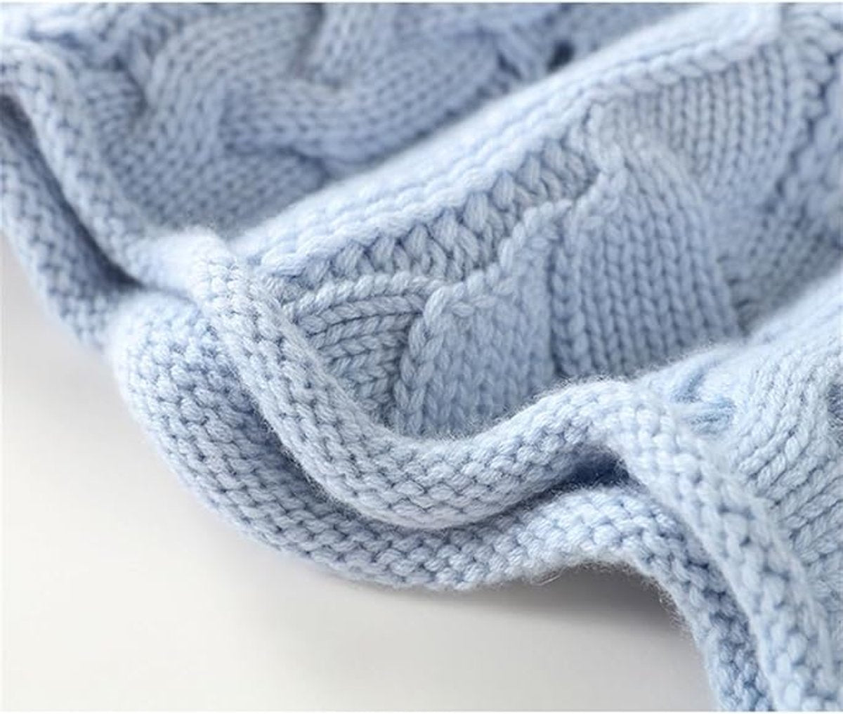 Pull ample en maille torsadée pour femme
