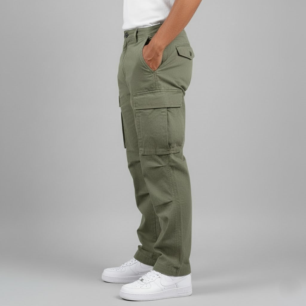 Men's Streetwear Cargo Trousers