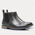 Women's Chelsea Ankle Boots with Brogue Detail