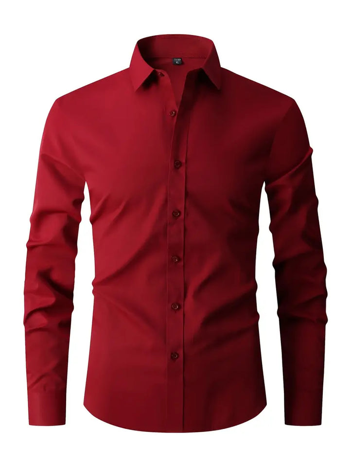 Adrian | Elegant Slim Fit Men's Shirt with Buttons