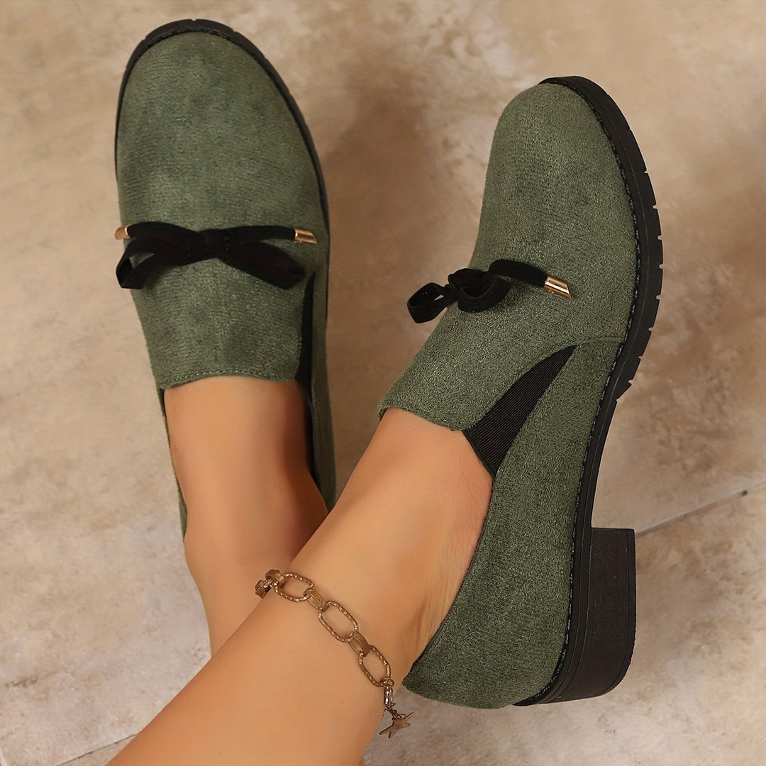 Women's Bow Detail Loafers