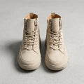 Women's Lace-Up Lug Sole Combat Boots