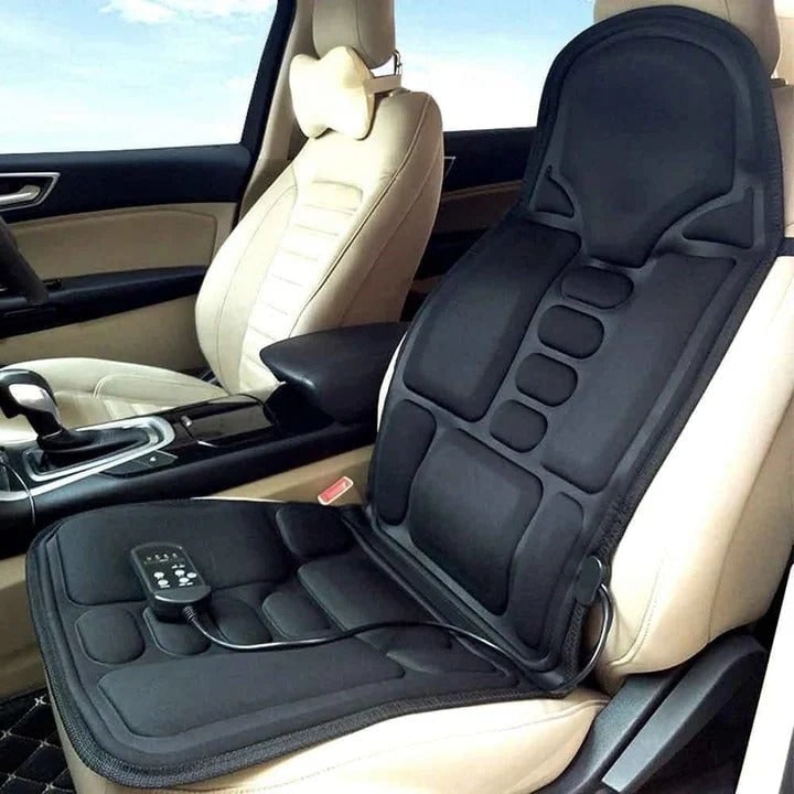 Desk Chair Seat Cushion with Heated Massage Remote Control for Car and Office - Image 6