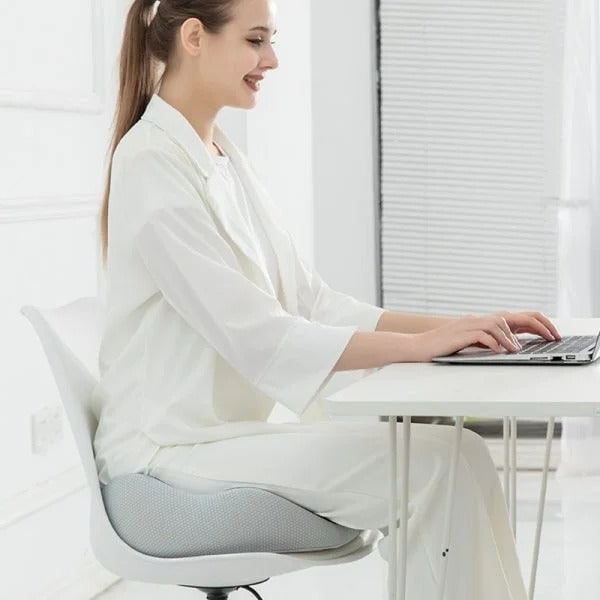 Desk Chair Seat Cushion with Orthopedic Memory Foam and Dual Cutout Design - Image 10