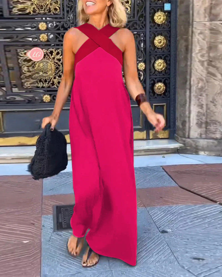 Paulina | Airy Wrap Maxi Dress