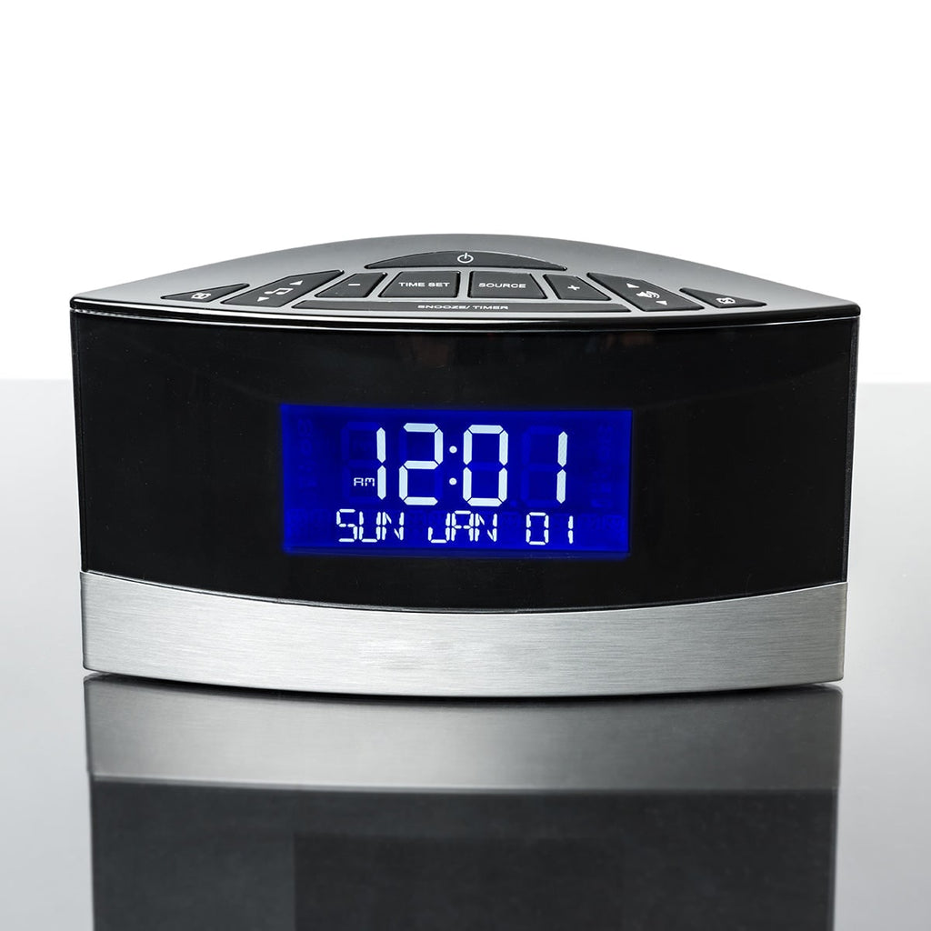 Digital Alarm Clock Radio with Fm Sound Machine and Calendar Display - Image 3