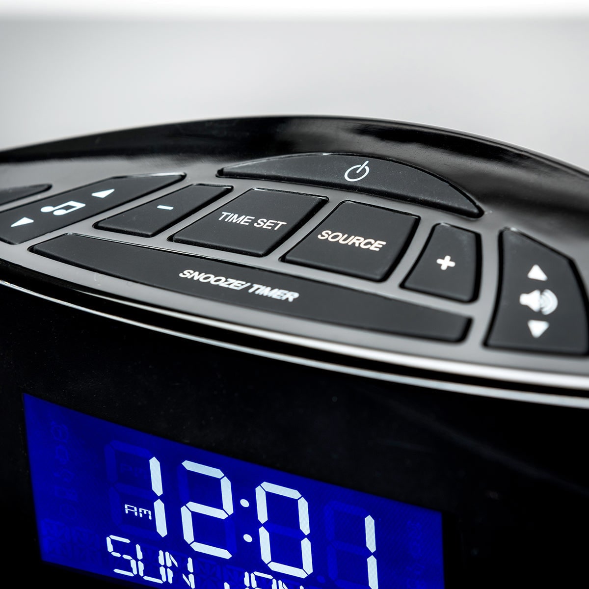 Digital Alarm Clock Radio with Fm Sound Machine and Calendar Display - Image 4