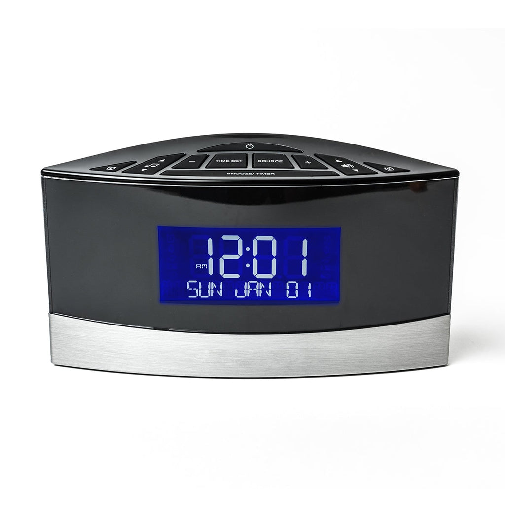 Digital Alarm Clock Radio with Fm Sound Machine and Calendar Display - Image 7