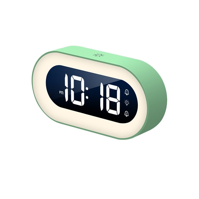 Digital Alarm Clock with LED Display Dimmable Night Light and Usb-C Charging - Image 3