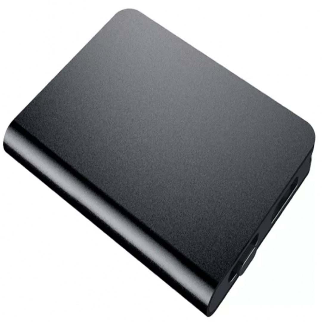 Digital Voice Recorder Pocket-Sized with Activation and Slim Matte Black Design - Image 10