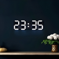 Digital Wall Clock with Large 3D LED Display and Modern Minimalist Design - Image 3