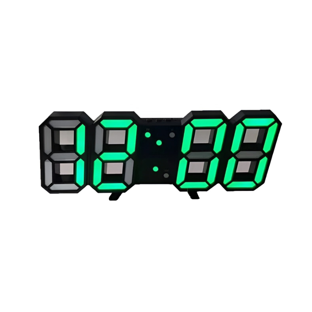 Digital Wall Clock with Large 3D LED Display and Modern Minimalist Design - Image 6