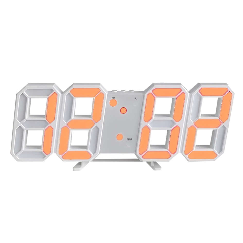 Digital Wall Clock with Large 3D LED Display and Modern Minimalist Design - Image 8