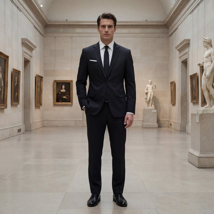Men's Double Breasted Tailored Suit