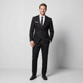 Costume ajusté croisé pour homme