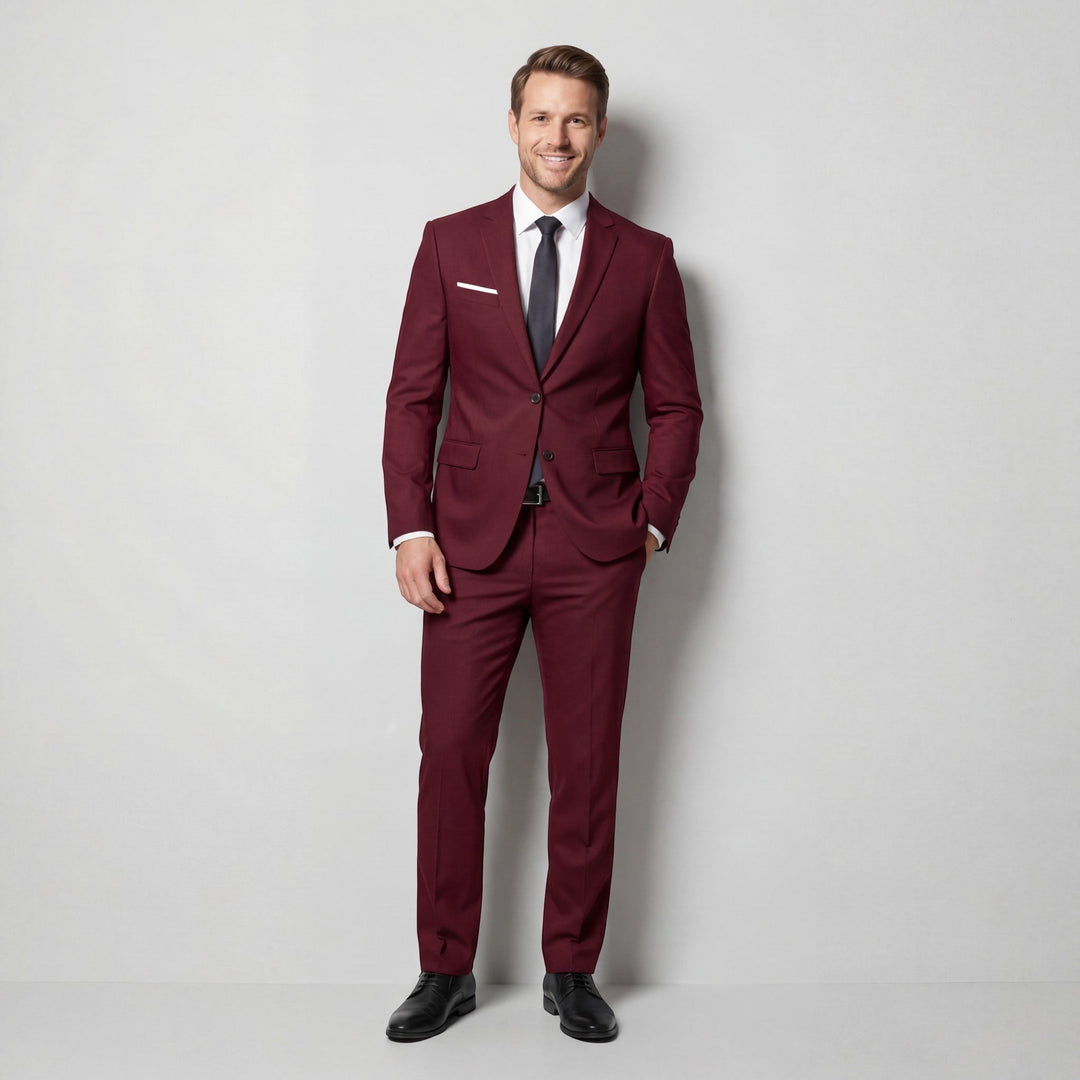 Men's Double Breasted Tailored Suit