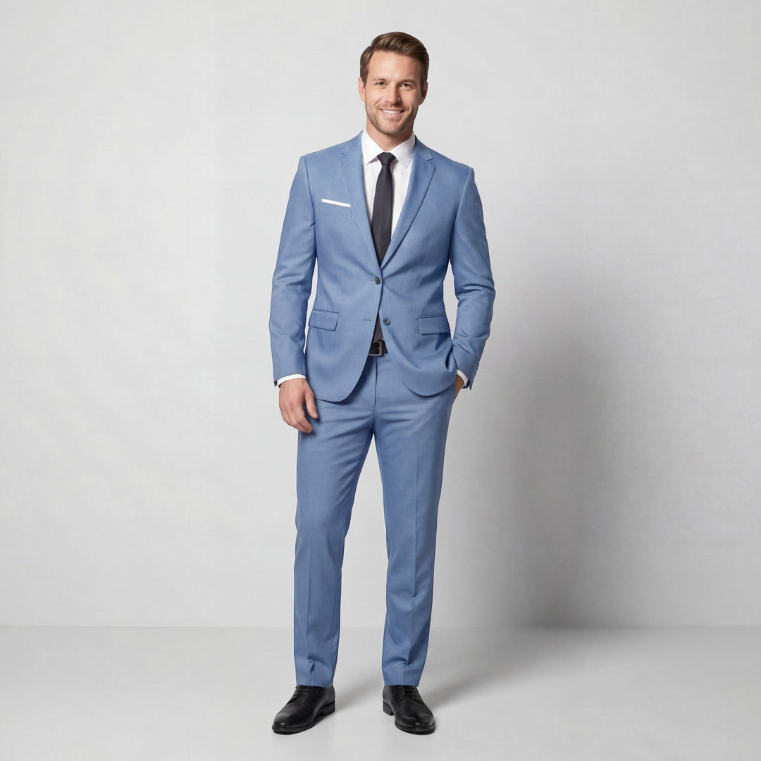 Men's Double Breasted Tailored Suit