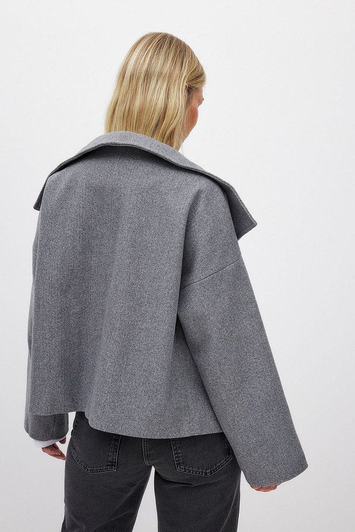 Women's Double Breasted Wool Jacket