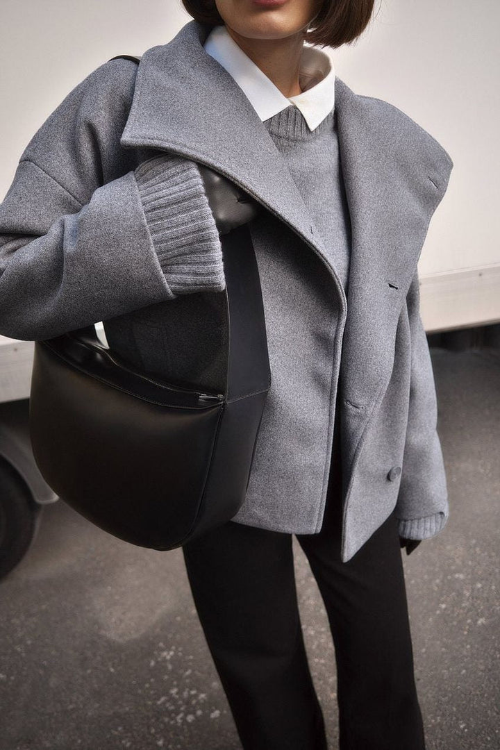 Women's Double Breasted Wool Jacket