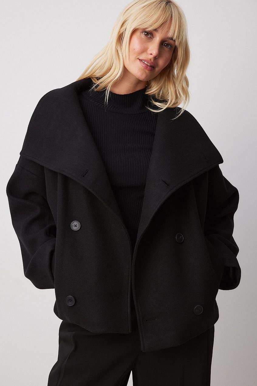 Women's Double Breasted Wool Jacket