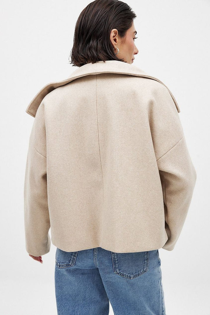 Women's Double Breasted Wool Jacket