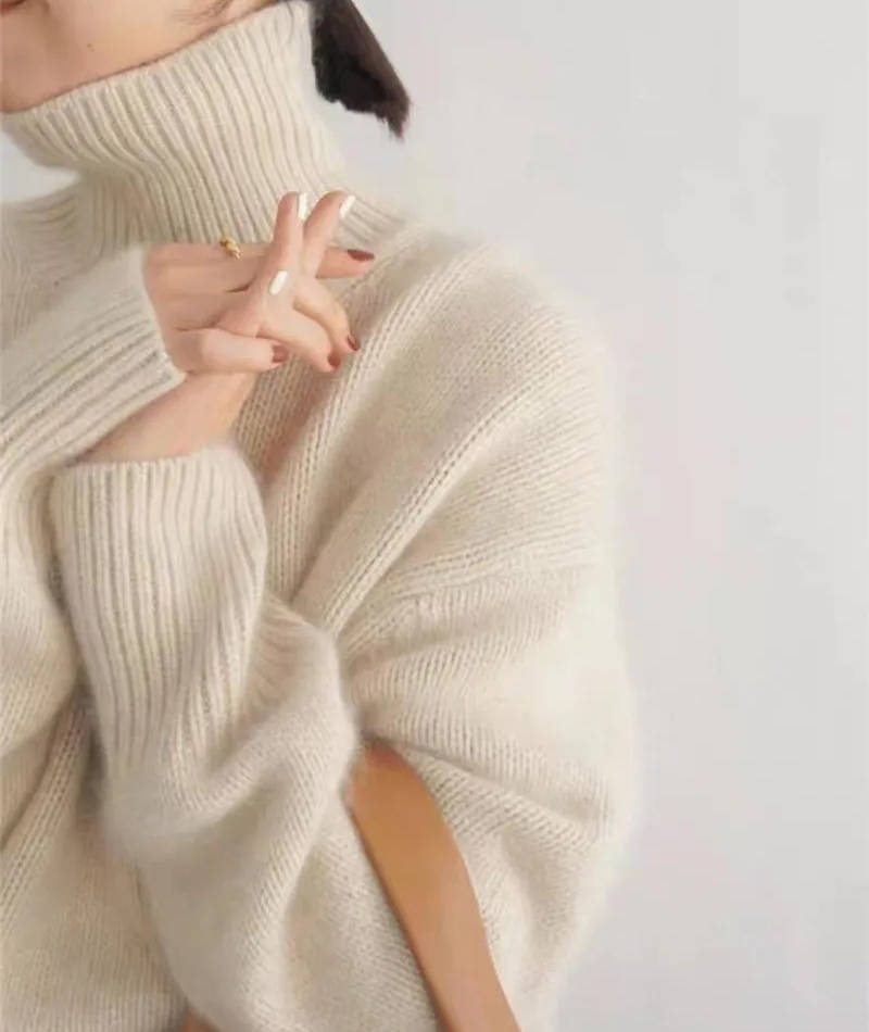 Women's Cashmere Turtleneck Jumper