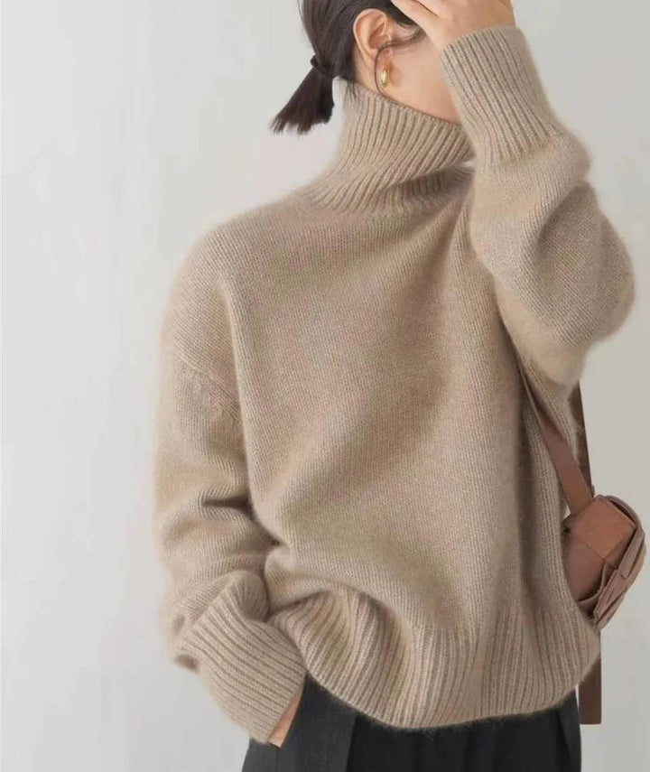 Women's Cashmere Turtleneck Jumper