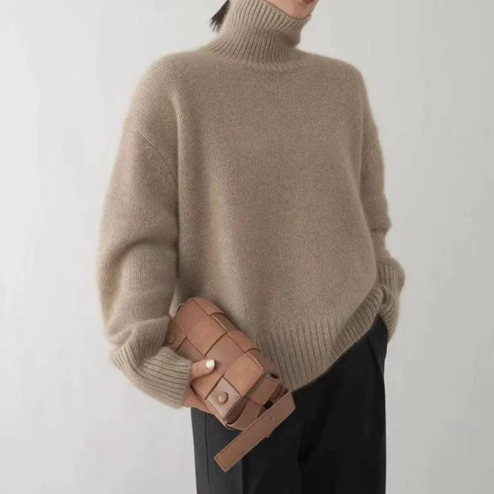 Women's Cashmere Turtleneck Jumper