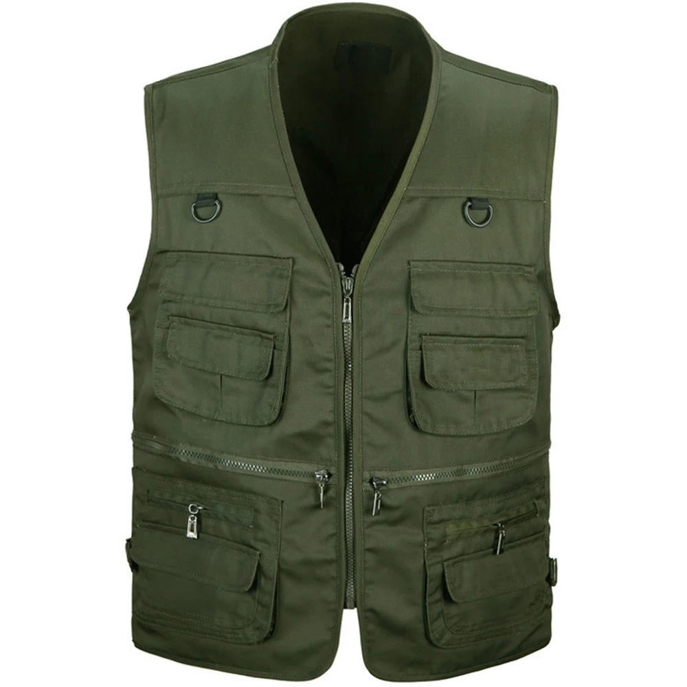 Gilet da trekking da uomo con tasche multiple
