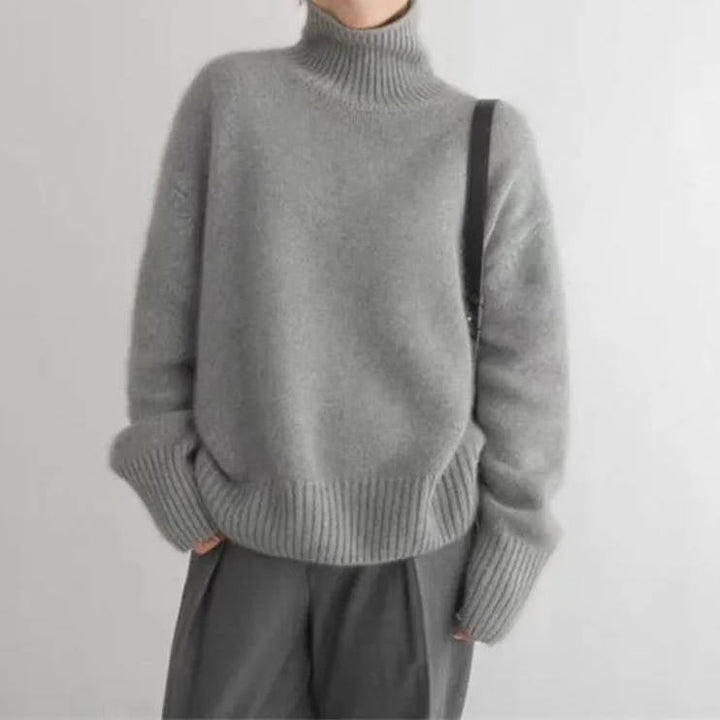 Women's Cashmere Turtleneck Jumper