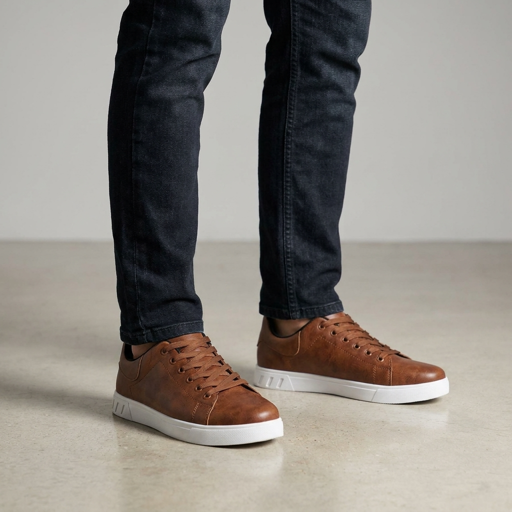 Men's Low Top Lace-Up Trainers