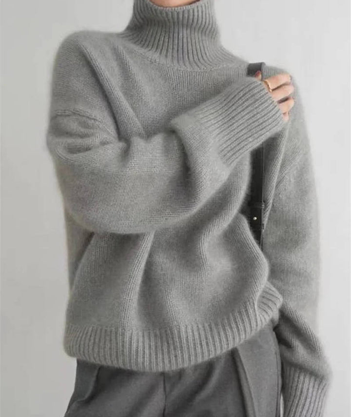 Women's Cashmere Turtleneck Jumper