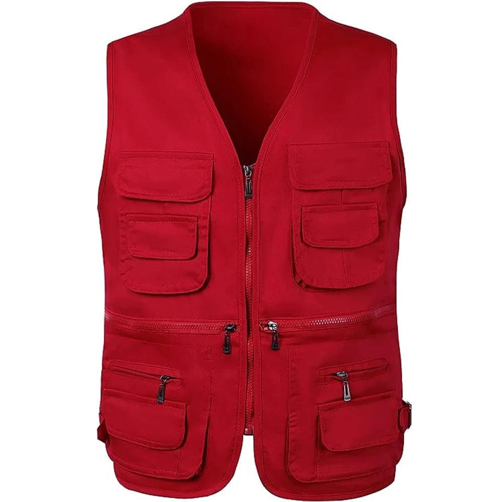 Gilet da trekking da uomo con tasche multiple